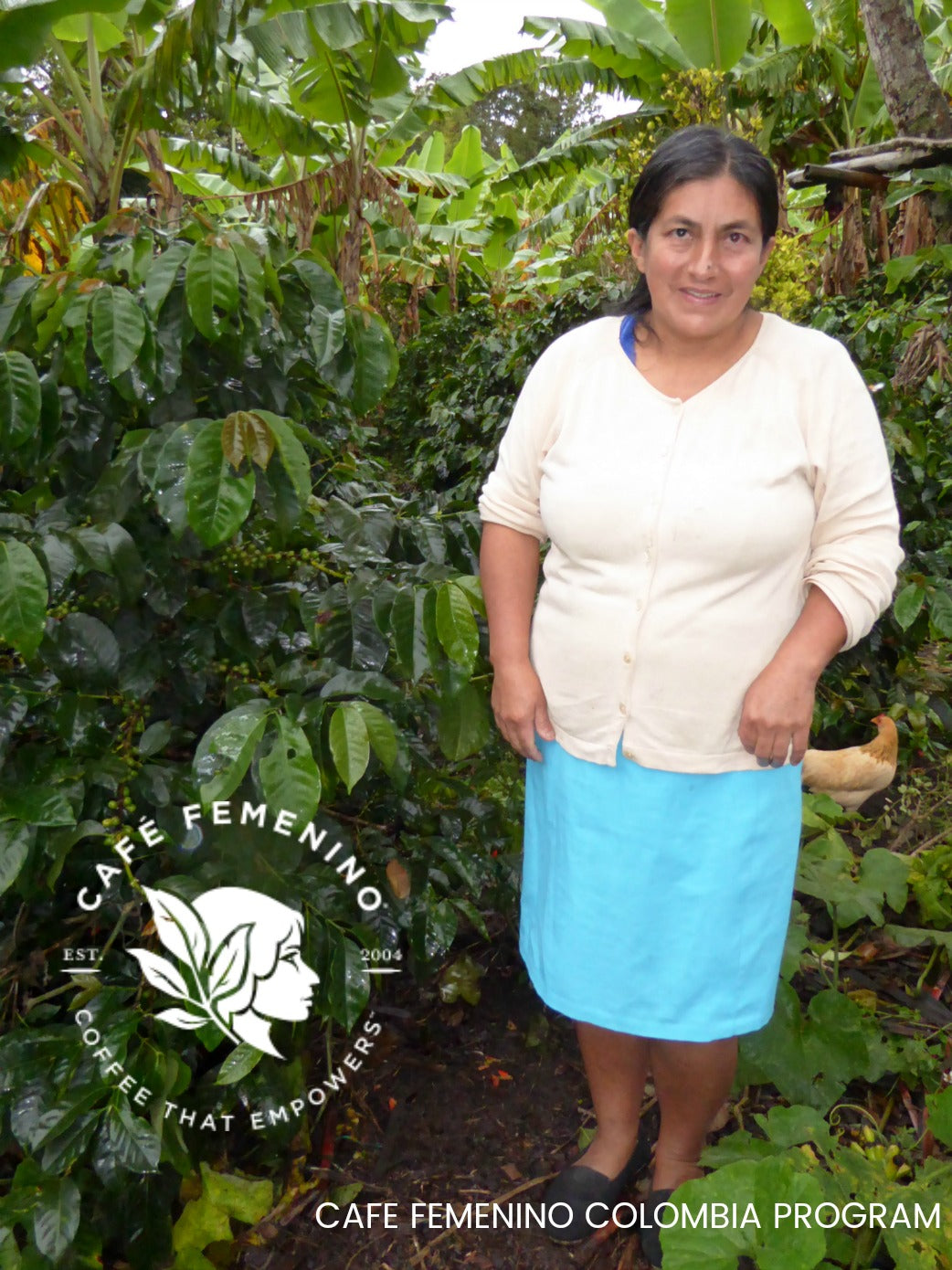 With every plant grown, the women farmers of the Café Femenino Colombia take up space in their communities, and contribute to their collective voice as women, farmers, and agents of social change.
