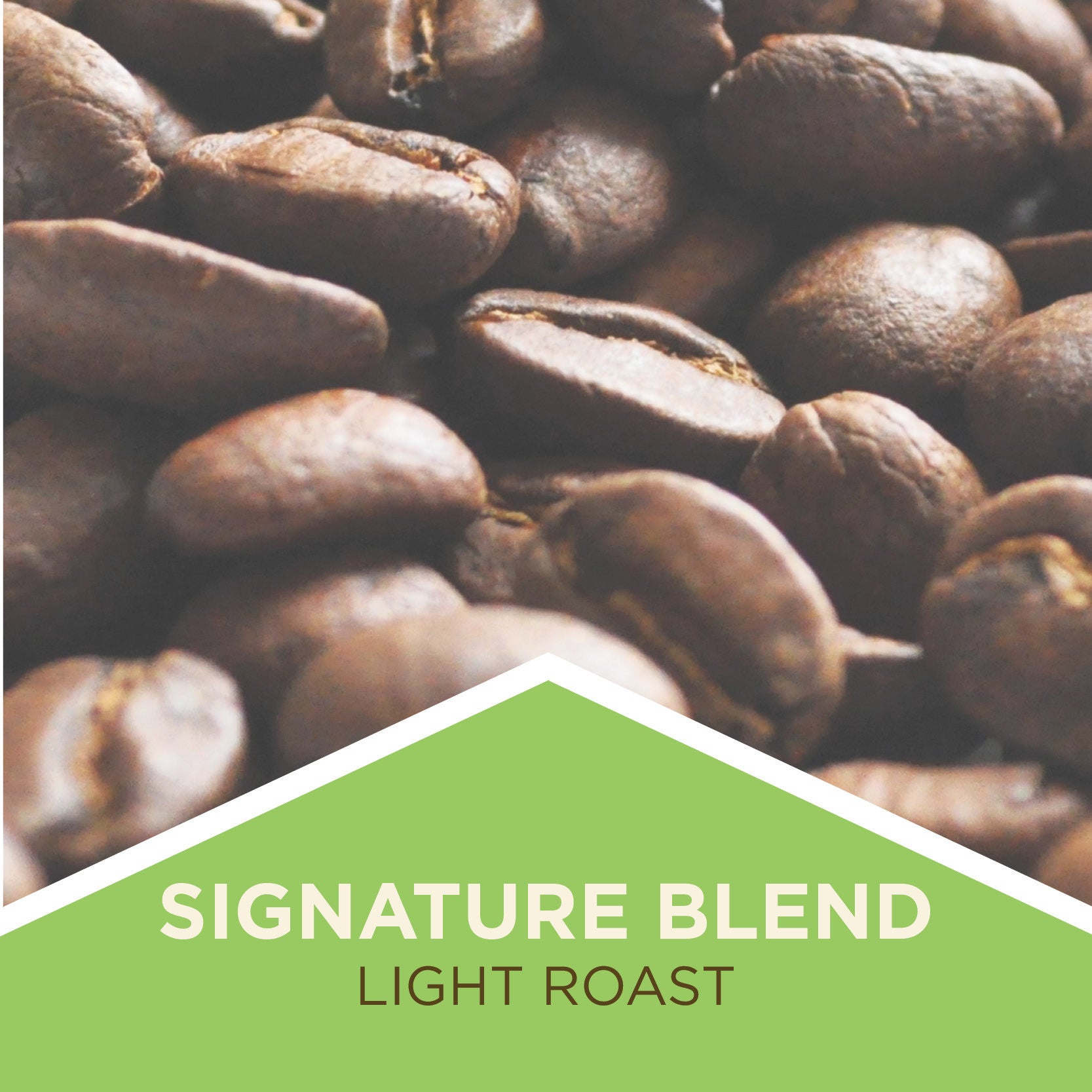 light roasted coffee bean