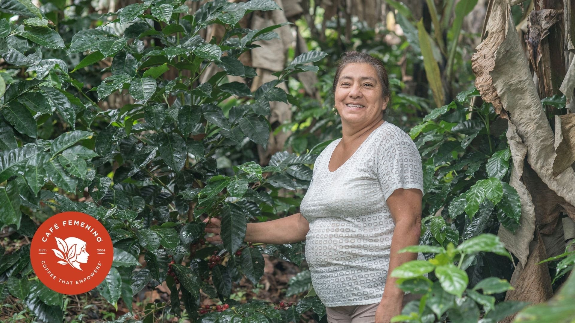 Café Femenino combines specialty coffee with social change for women, including these farmers from Inza, Cuaca and the Café Femenino Colombia Program. Image courtesy of Fair Trade USA.