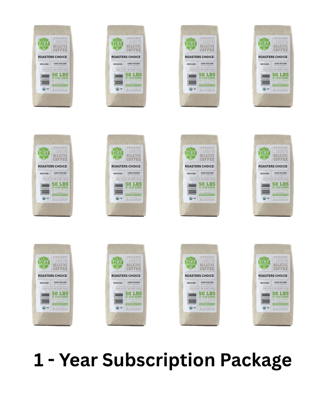 1-Year Gift Package - Roasters Single Origin Subscription