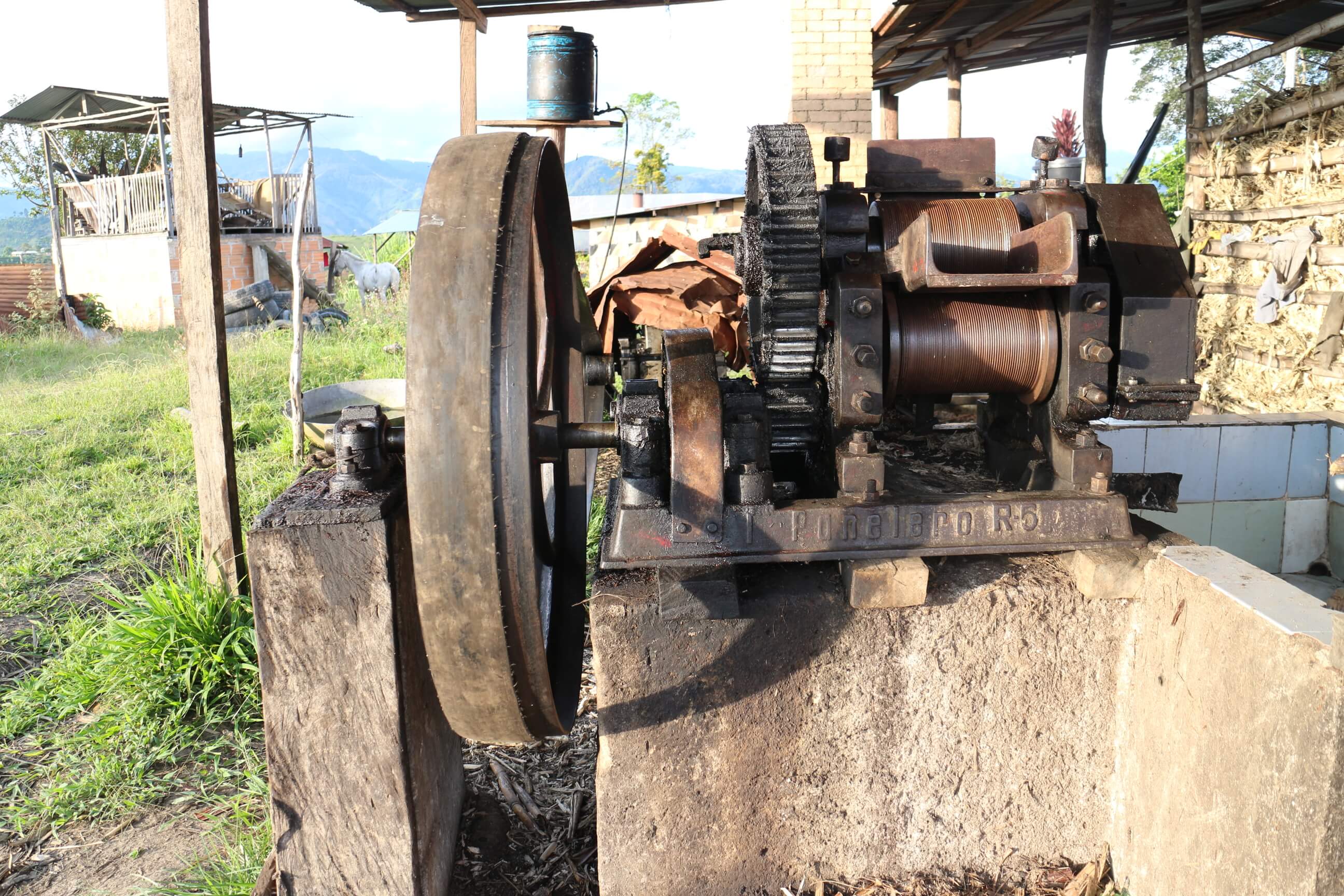 Coffee De-Pulper for organic washed coffee Huila Colombia