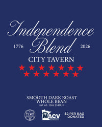 Independence Blend - City Tavern - Tiny Footprint Coffee