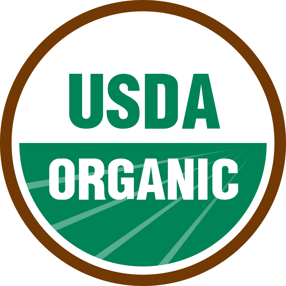 Certifed Organic Coffee Logo USDA